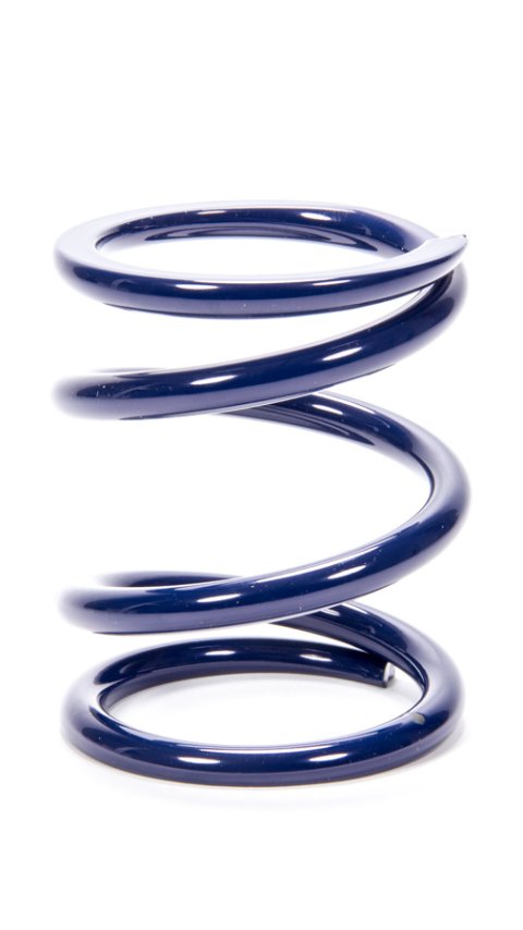 Coil Spring - Coil-Over - 2.5 in ID - 4 in Length - 500 lb/in Spring Rate - Steel - Blue Powder Coat - Each