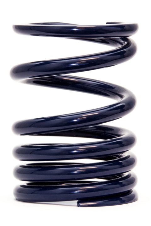 Coil Spring - Torque Link - 5 in OD - 7 in Length - 600-1200 lb/in Spring Rate - Progressive - Pull Bar - Steel - Blue Powder Coat - Each thumbnail 1