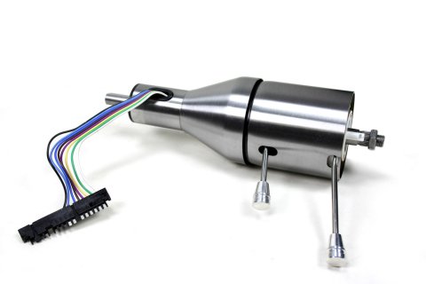 Steering Column - Tilt - 2 in Tube - 16 in Length - Hazard / Turn Signal - Steel - Natural - Universal - Each thumbnail 1
