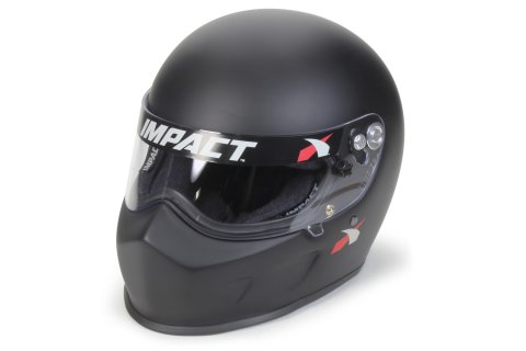Helmet - Champ ET - Full Face - Snell SA2020 - Head and Neck Support Ready - Flat Black - X-Small - Each thumbnail 1