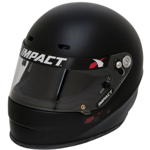 Helmet - 1320 - Full Face - Snell SA2020 - Head and Neck Support Ready - Flat Black - Medium - Each thumbnail 2