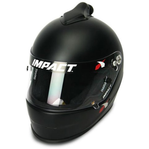 Helmet - 1320 T/A - Full Face - Snell SA2020 - Head and Neck Support Ready - Flat Black - Medium - Each thumbnail 1