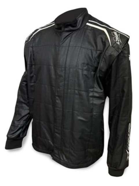 Driving Jacket - Racer 2.0 - SFI 3.2A/5 - 2 Layer - Nomex - Black - Medium - Each thumbnail 1