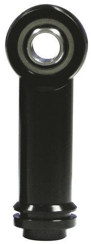 Shock End - Spherical - 1/2 in Bore - 7/16-20 Female Thread - 2 in Extended - Aluminum - Black Paint - Integra Shocks - Kit