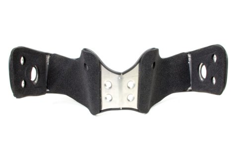 Leg Protector - Steering Box Mount - Neoprene Coated - Aluminum - Natural - Sprint Car - Each thumbnail 1