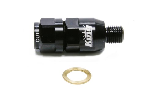 Residual Pressure Valve - 2 lb - 1/8 in NPT Inlet - 1/8 in NPT Outlet - 3 AN Fittings Included - Aluminum - Black Anodized - Brake - Each