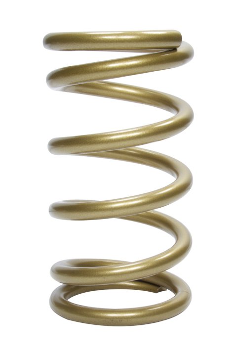 Coil Spring - Gold Series - Conventional - 5 in OD - 14 in Length - 350 lb/in Spring Rate - Rear - Steel - Gold Powder Coat - Each