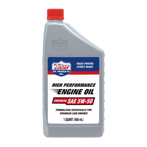 Motor Oil - Synthetic API - 5W50 - Synthetic - 1 qt Bottle - Each