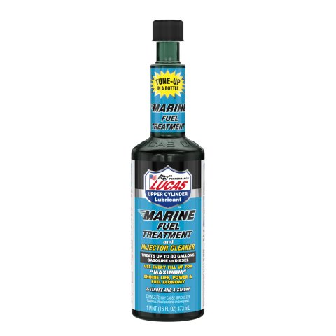 Fuel Additive - Marine Fuel Treatment and Injector Cleaner - System Cleaner - Corrosion Inhibitor - Lubricant - 16 oz Bottle - Gas - Each
