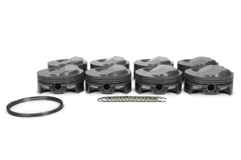 Mahle MS Piston Chevy 565ci 4.600in Bore 4.250in Stroke 6.535in Rod .990 Pin 42cc 14.3 CR - Set of 8 thumbnail 1