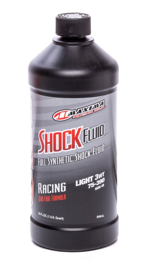Shock Oil - Shock Fluid - 3WT - Synthetic - 1 qt Bottle - Each