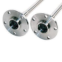 Axle Shaft - 30.063 in Long - 28 Spline Carrier - 5 x 4.75 in Bolt Pattern - C-Clip - Steel - Natural - GM 10-Bolt - GM A-Body 1968-72 - Pair