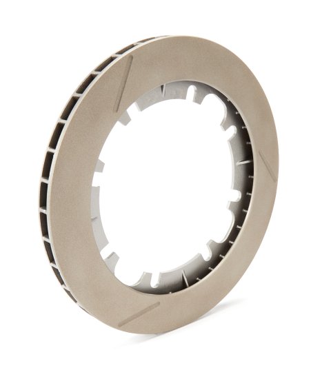 Brake Rotor - Front - 11.75 in OD - 0.810 in Thick - 8 x 7.000 in Bolt Pattern - Chromoly - Gray Ceramic - Each thumbnail 2