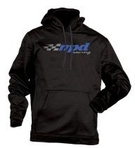 Sweatshirt - Sport-Tek - Hooded - MPD Logo - Black / Blue - Medium - Each thumbnail 1
