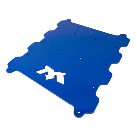 Engine Lift Plate Adapter - PiVOT - Steel - Blue Powder Coat - Ford Godzilla - Each thumbnail 2