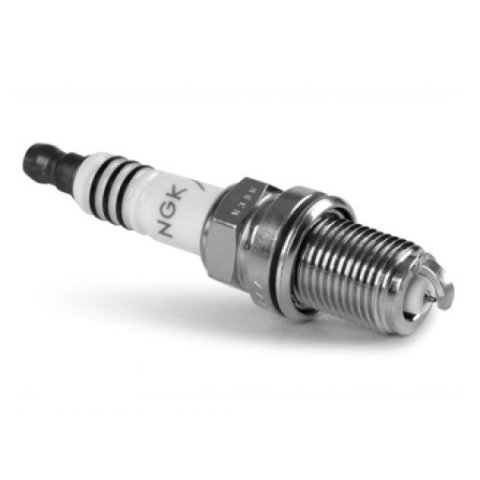 Spark Plug - NGK Laser Iridium - 14 mm Thread - 0.749 in Reach - Gasket Seat - Stock Number 4462 - Resistor - Each