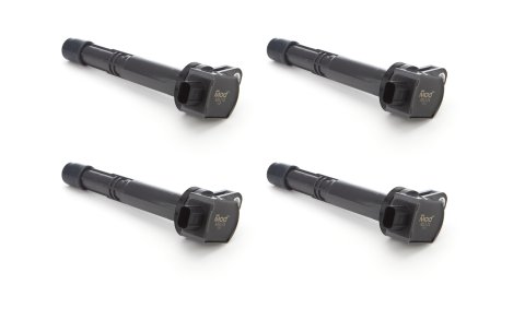 Ignition Coil Pack - Coil-On-Plug Pencil Style - Black - Honda Acura ILX 2013-2015 / Accord 2008-2012 / Civic 2012-2015 / Crosstour 2012-2015 / CR-V 2010-2014 - Set of 4