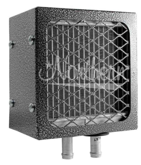 Heater - Auxiliary - 16000 BTU - Horizontal / Vertical Mount - 6-1/2 x 6-3/4 x 7 in - 12V - 2 Speed - Installation Kit / Switch - Universal - Kit thumbnail 1