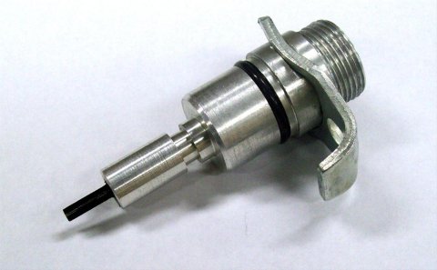 Sender Adapter - GM Style Cable to Ford Transmission - Aluminum - Natural - Each