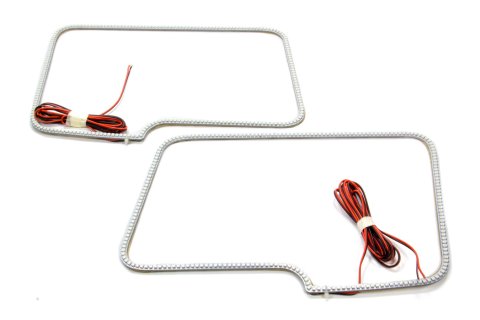 LED Light Halo - SMD Halo - Amber - Headlight - Ford Fullsize Truck 2009-14 - Kit