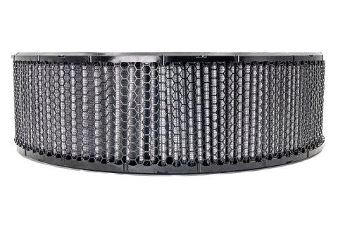 Air Filter Element - Round - 14 in Diameter - 3.5 in Tall - Wire Mesh Included - Paper - Gray - Universal - Each thumbnail 2