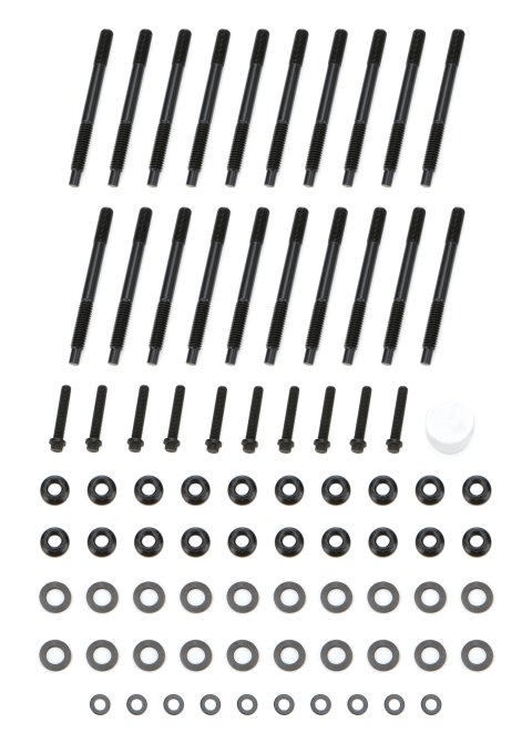 Cylinder Head Stud Kit - Patriot Series - 12 Point Nuts - Chromoly - Black Oxide - GM LS-Series - Kit thumbnail 1