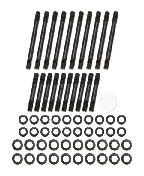 Cylinder Head Stud Kit - Patriot Series - 12 Point Nuts - Chromoly - Black Oxide - Small Block Ford - Kit thumbnail 1