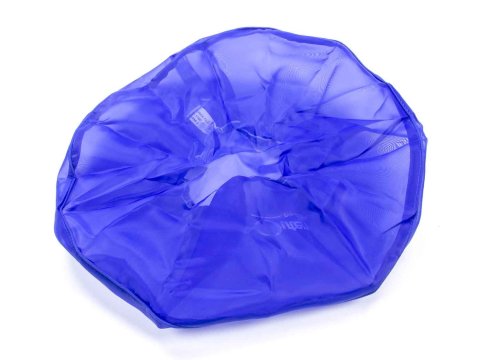 Air Filter Wrap - Pre Filter - Round - 14 in Diameter - 6 in Tall - Top - Outerwears Logo - Polyester - Blue - Each thumbnail 1