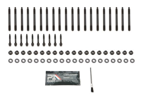 Cylinder Head Stud Kit - 12 Point Nuts - Steel - Black Oxide - GM LS-Series - Kit thumbnail 1