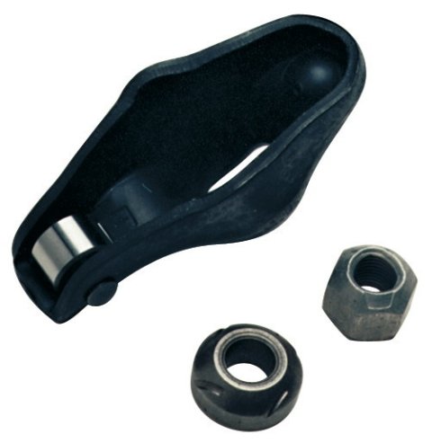 Rocker Arm - 3/8 in Stud Mount - 1.50 Ratio - Roller Tip - Steel - Natural - Small Block Chevy - Set of 16