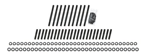Cylinder Head Stud Kit - 12 Point Head - Chromoly - Black Oxide - Mopar B / RB-Series - Kit