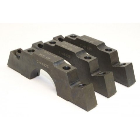 Main Cap - 4-Bolt - Center Caps - Splayed Bolts - Steel - 350 Journal - Small Block Chevy - Set of 3 thumbnail 1