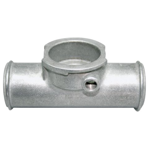 Filler Neck - Hose Mount - 1-1/2 in Hose to 1-1/2 in Hose - Aluminum - Natural - Each
