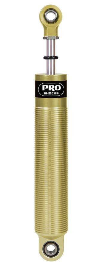 Shock - AC Series - Twintube - 14.50 in Compressed / 23.50 in Extended - 2.00 in OD - C5-R5 Valve - Threaded Aluminum - Gold Anodized - Each thumbnail 2