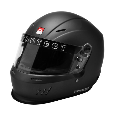 Helmet - Ultrasport Duckbill - Full Face - Snell SA2020 - Head and Neck Support Ready - Flat Black - 2X-Large - Each