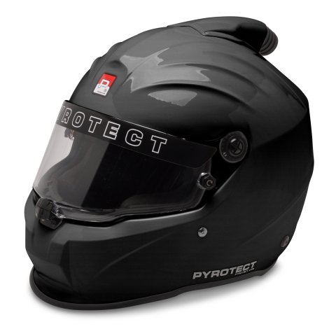 Helmet - ProSport Duckbill - Full Face - Top Air - Snell SA2020 - Head and Neck Support Ready - Gloss Black - X-Large - Each