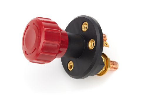 Battery Disconnect - Push / Twist - Panel Mount - 250 Amps - 12V - Plastic - Each