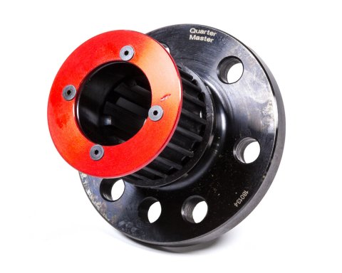 Crank Drive Flange - 6-Bolt Flange - 10 Spline - HTD Pulley - 1-Piece Seal - Steel - Black Oxide - Small Block Chevy - Each thumbnail 2