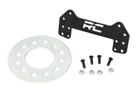 Brake Light Bracket - 3rd Brake Light - Bracket / Spacer / Hardware Included - Steel - Black Powder Coat - Ford Midsize SUV 2021-22 - Kit thumbnail 1