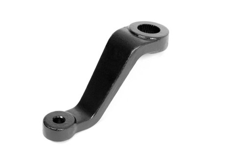 Pitman Arm - OE Design - 2-1/2 to 6 in Lift - Steel - Black Powder Coat - Jeep Cherokee 1984-2001 - Each