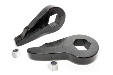 Torsion Keys - 1.5 to 2 in Lift - Steel - Black Powder Coat - GM Fullsize SUV / Truck 1999-2007 - Pair thumbnail 1