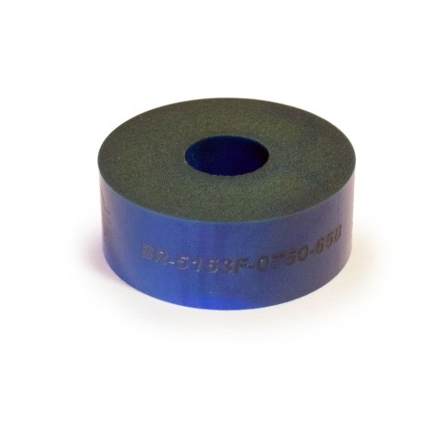 Bump Stop - 5150 Series - Puck - 2 in OD - 0.5 in ID - 0.75 in Tall - Hard - 65 Durometer - Foam - Blue - Each