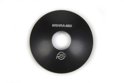 Bump Stop Washer - Apollo - Middle - 2.125 in OD - 0.625 in ID - 0.4 in Thick - Aluminum - Black Anodized - Each