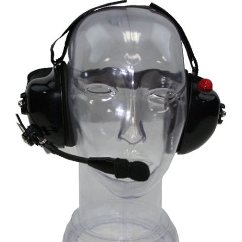 Headset - Sportsman - Push to Talk - Plastic - Black - Each thumbnail 1