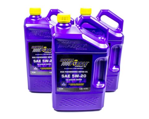 Motor Oil - High Performance - 5W20 - Synthetic - 5 qt Jug - Set of 3 thumbnail 1