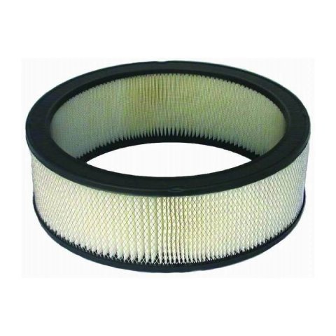 Air Filter Element - Round - 14 in Diameter - 5 in Tall - Wire Mesh Included - Paper - White - Universal - Each