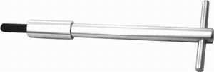 Valve Cover Fastener - Wing Nut - 1/4-20 in Thread - 4.750 in Long - Aluminum - Silver Anodized - Set of 4