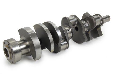 Crankshaft - Standard Weight - 4.000 in Stroke - External Balance - Forged Steel - 1-Piece Seal - Big Block Chevy - Each thumbnail 1