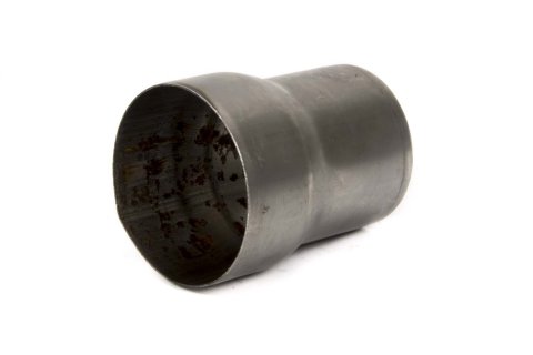 Exhaust Pipe Reducer - 3.5 in OD to 4 in ID - 5.125 in Long - Steel - Natural - Each thumbnail 2