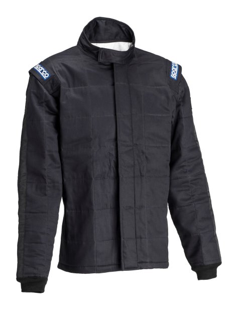 Driving Jacket - Jade 3 - SFI 3.2A/5 - Three Layer - Fire Retardant Cotton - Black - Medium - Each
